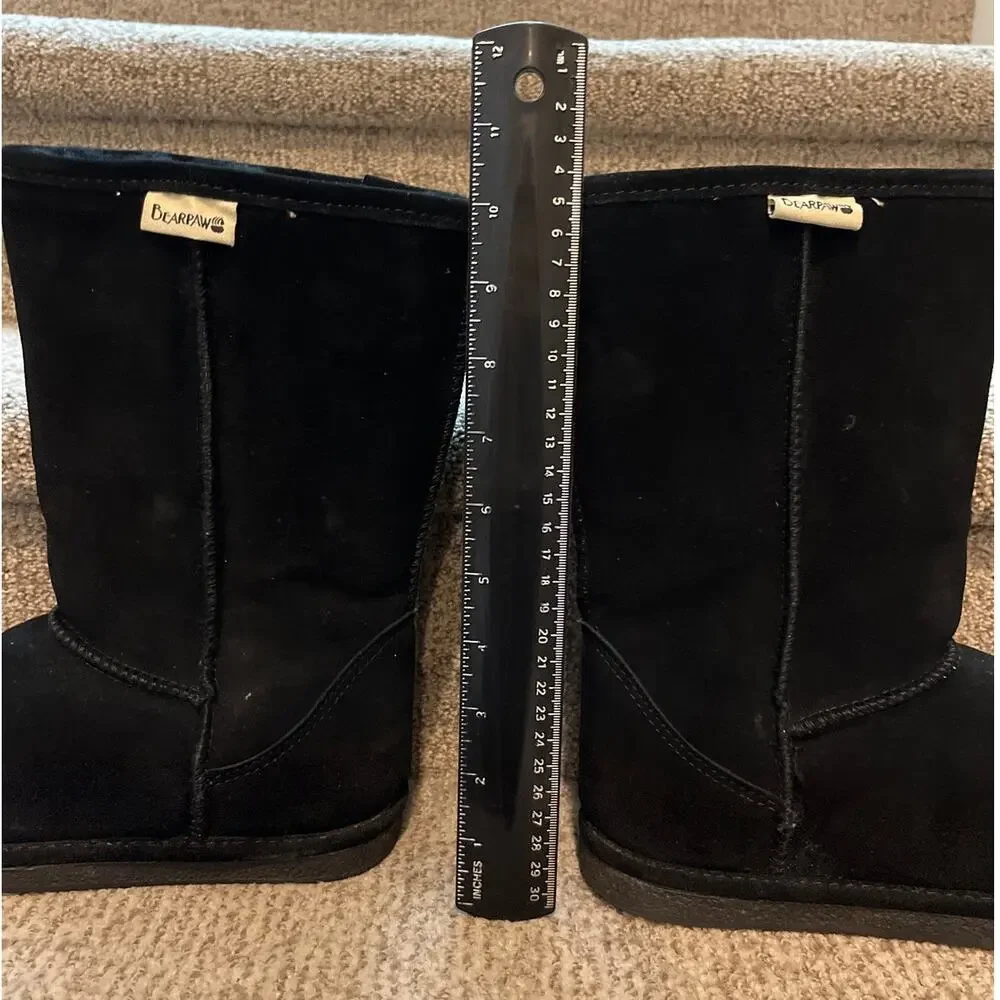 Bearpaw Emma tall boots black womens 8